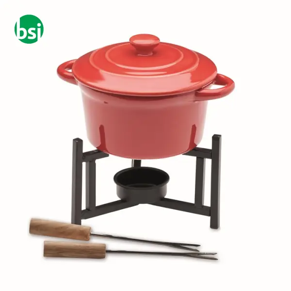 Set fonduta in ceramica 300 ml - BIG KASE -  1