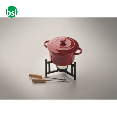 Set fonduta in ceramica 300 ml - BIG KASE - Immagine 6