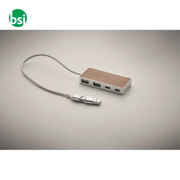 Hub USB 4 porte - UBAH -  4