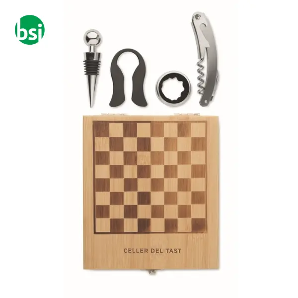 Set da vino con scacchiera - CHESSET -  3