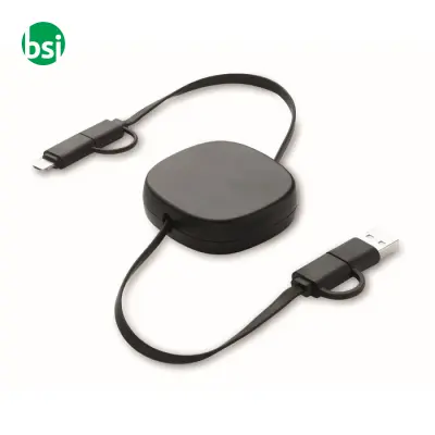 Cavo di ricarica retrattile da 60W - LINEA - Immagine 13
