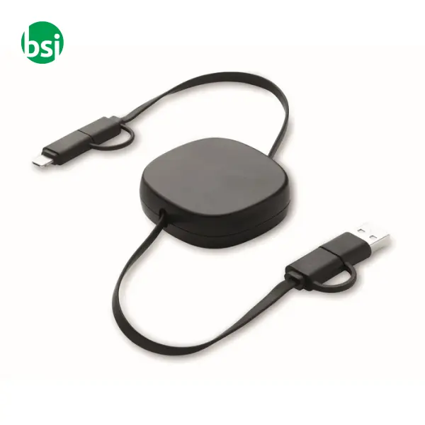 Cavo di ricarica retrattile da 60W - LINEA -  13