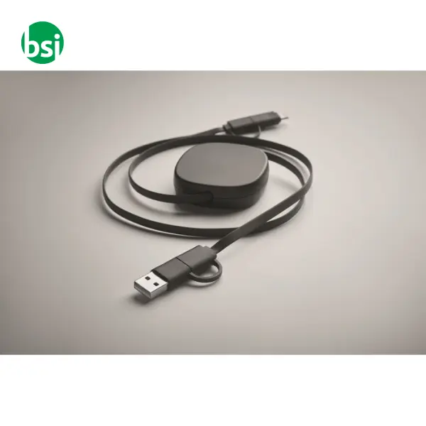 Cavo di ricarica retrattile da 60W - LINEA -  3