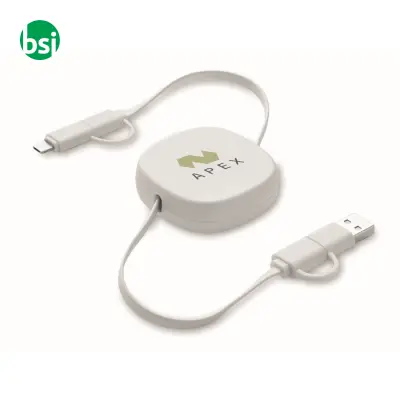 Cavo di ricarica retrattile da 60W - LINEA - Immagine 7