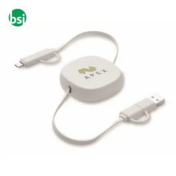 Cavo di ricarica retrattile da 60W - LINEA -  7