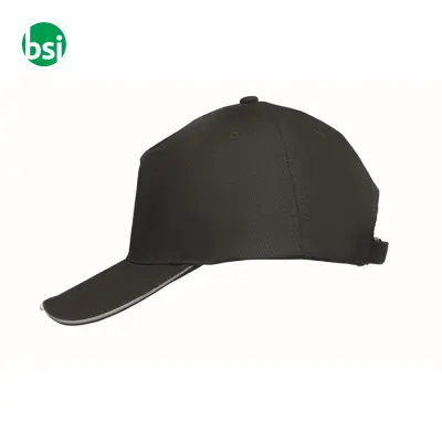 Cappellino a 5 pannelli in cotone - LUZCAP - Immagine 10