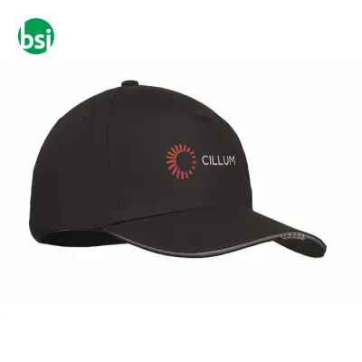 Cappellino a 5 pannelli in cotone - LUZCAP - Immagine 2