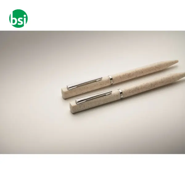 Set di penne in pagliadi grano - PEAT -  5