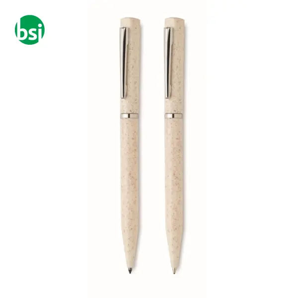 Set di penne in pagliadi grano - PEAT -  8