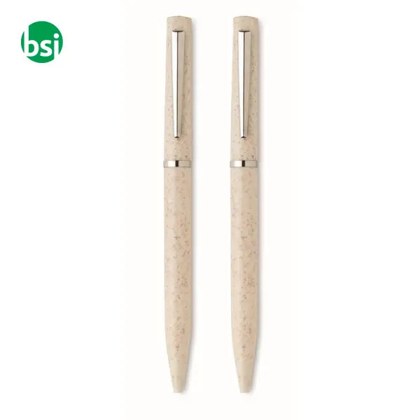 Set di penne in pagliadi grano - PEAT -  10