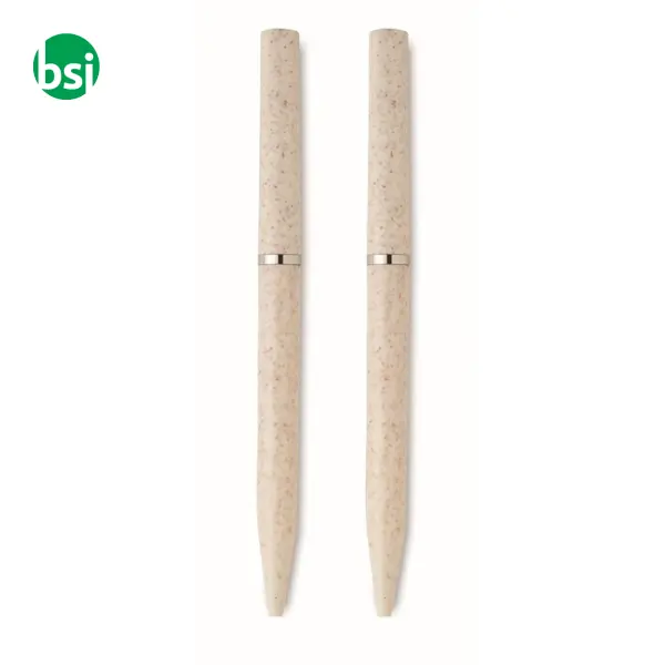 Set di penne in pagliadi grano - PEAT -  12