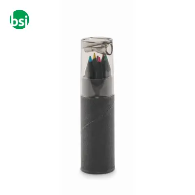 Set 6 matite colorate - NEGRO - Immagine 3