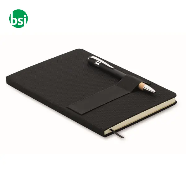 Notebook A5 RPET con penna - NOTA -  1