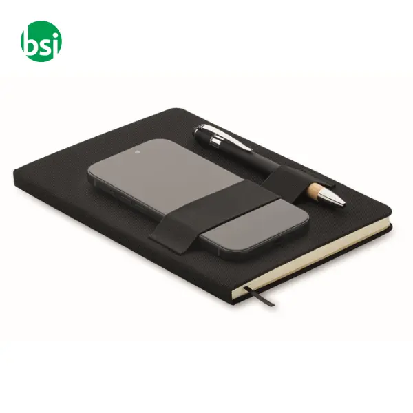 Notebook A5 RPET con penna - NOTA -  5