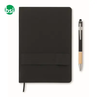 Notebook A5 RPET con penna - NOTA - Immagine 10