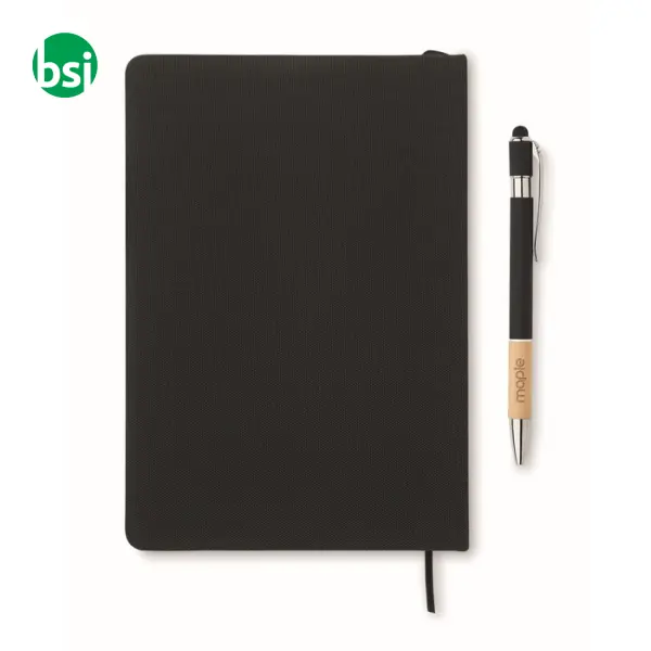 Notebook A5 RPET con penna - NOTA -  13
