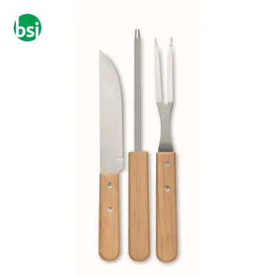 Attrezzi da barbecue in acciaio - TOOLDERA - Immagine 6