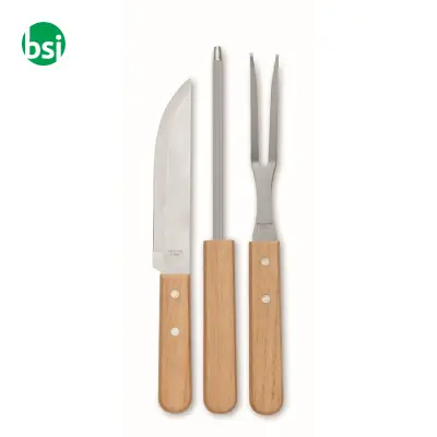 Attrezzi da barbecue in acciaio - TOOLDERA - Immagine 7