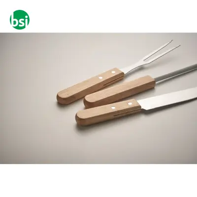 Attrezzi da barbecue in acciaio - TOOLDERA - Immagine 8