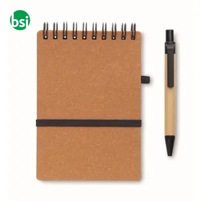 Notebook riciclato con penna - NOTIE - Immagine 4