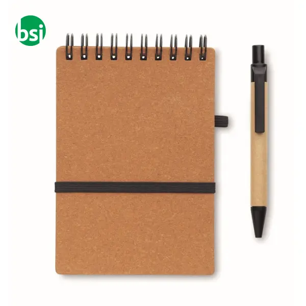 Notebook riciclato con penna - NOTIE -  4