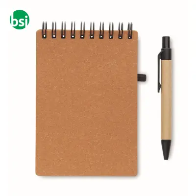 Notebook riciclato con penna - NOTIE - Immagine 6