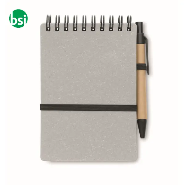Notebook riciclato con penna - NOTIE -  7