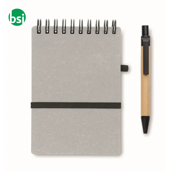 Notebook riciclato con penna - NOTIE -  9