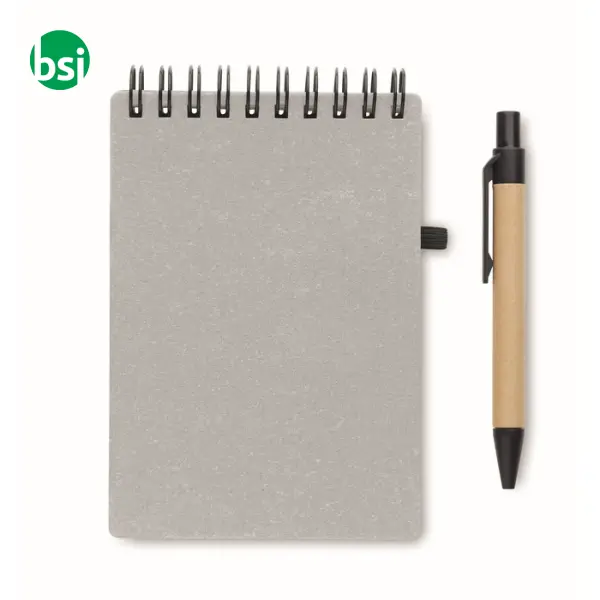 Notebook riciclato con penna - NOTIE -  11