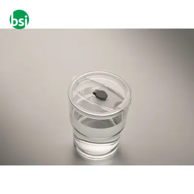 Bicchiere in vetro con cannuccia - SIP - Immagine 7