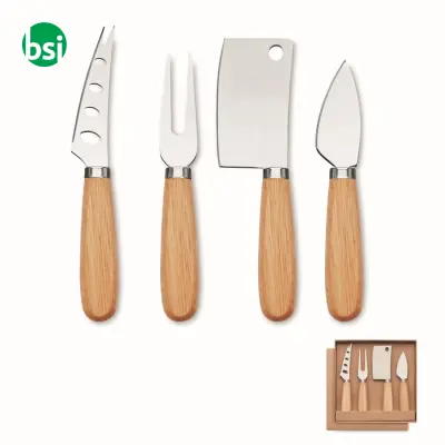Set di 4 coltelli da formaggio - CAMEMBERT