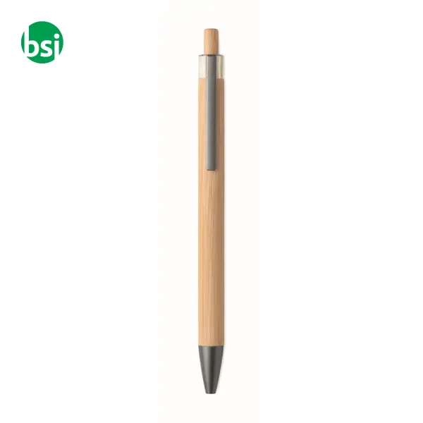 Penna a pulsante in bambù - ITEA -  3