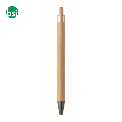 Penna a pulsante in bambù - ITEA - Immagine 5
