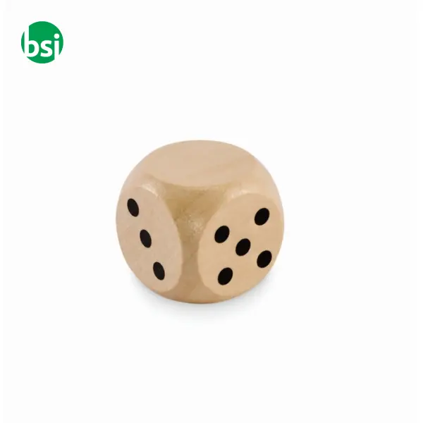 Dadi di legno Schima Diam 3 cm - DADIN -  1