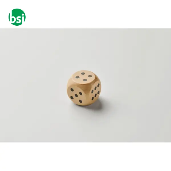 Dadi di legno Schima Diam 3 cm - DADIN -  10