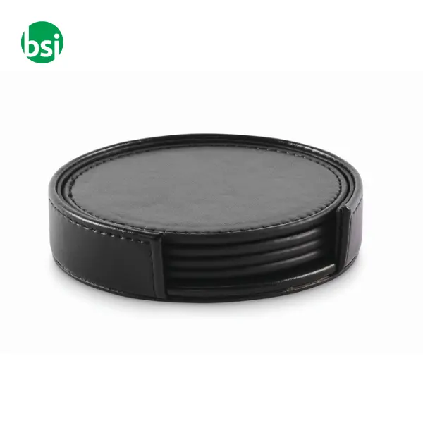 Set di 4 sottobicchieri in PU - POSA SET -  1