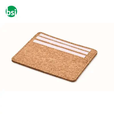 Portacarte in sughero con RFID - WALLK