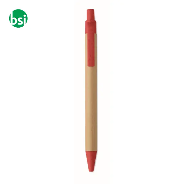 Penna a sfera in bambù - ITEA COLOUR -  11