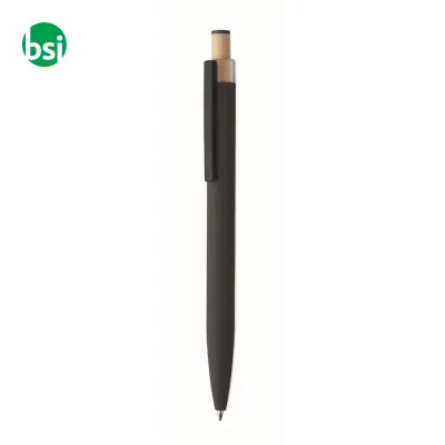 Penna in alluminio pulsante bambù - BERGAMO ++ - Immagine 22