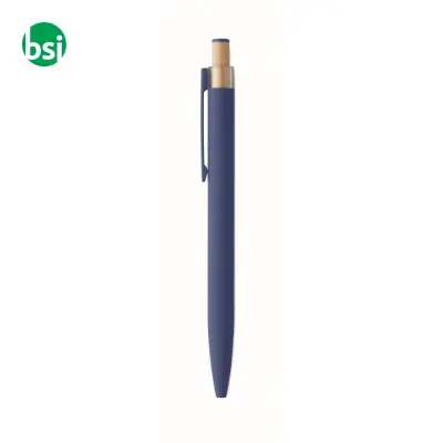 Penna in alluminio pulsante bambù - BERGAMO ++ - Immagine 12