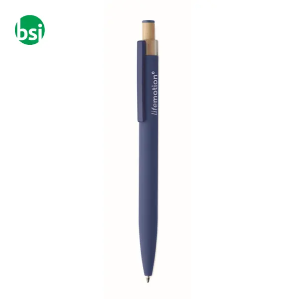 Penna in alluminio pulsante bambù - BERGAMO ++ -  8