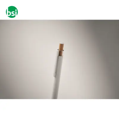 Penna in alluminio pulsante bambù - BERGAMO ++ - Immagine 14