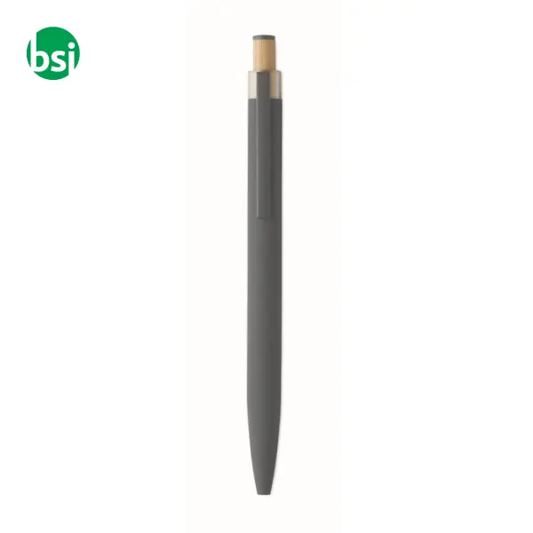 Penna in alluminio pulsante bambù - BERGAMO ++ -  21