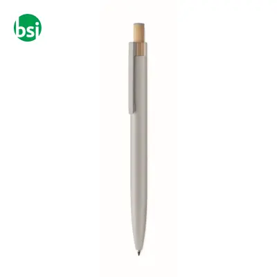 Penna in alluminio pulsante bambù - BERGAMO ++ - Immagine 25