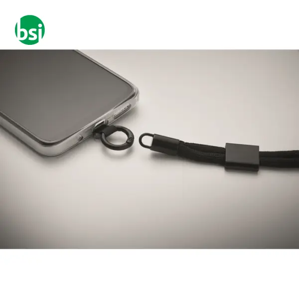 Cinturino per telefono RPET - NONETTE WRIST -  5