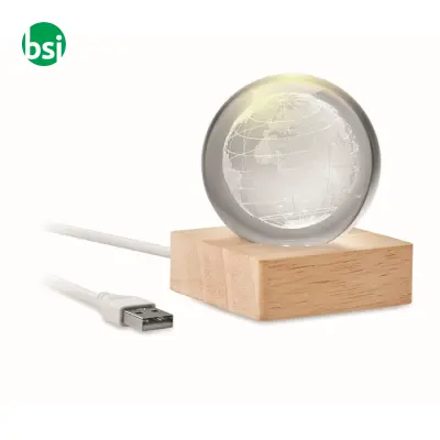 Palla di vetro a globo LED - GLOBE LIGHT - Immagine 3