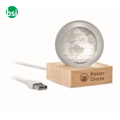 Palla di vetro a globo LED - GLOBE LIGHT - Immagine 2