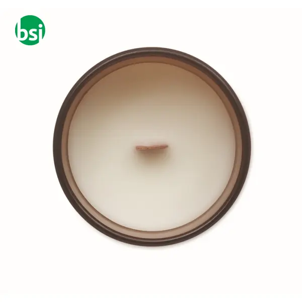 Candela in cera vegetale 80 gr - KIVAS WOOD -  7