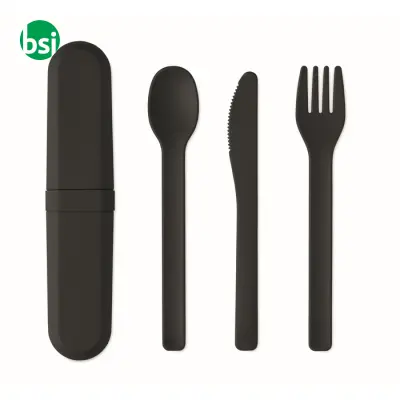 Set di posate e astuccio in PLA - BITEFUL