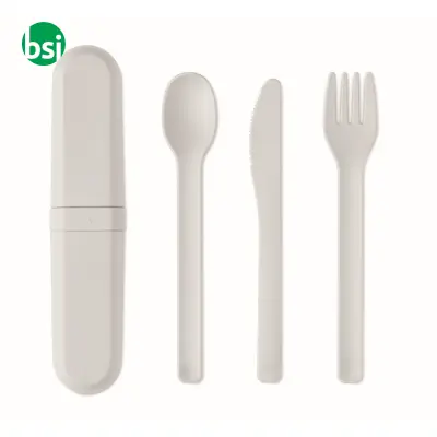 Set di posate e astuccio in PLA - BITEFUL - Immagine 23